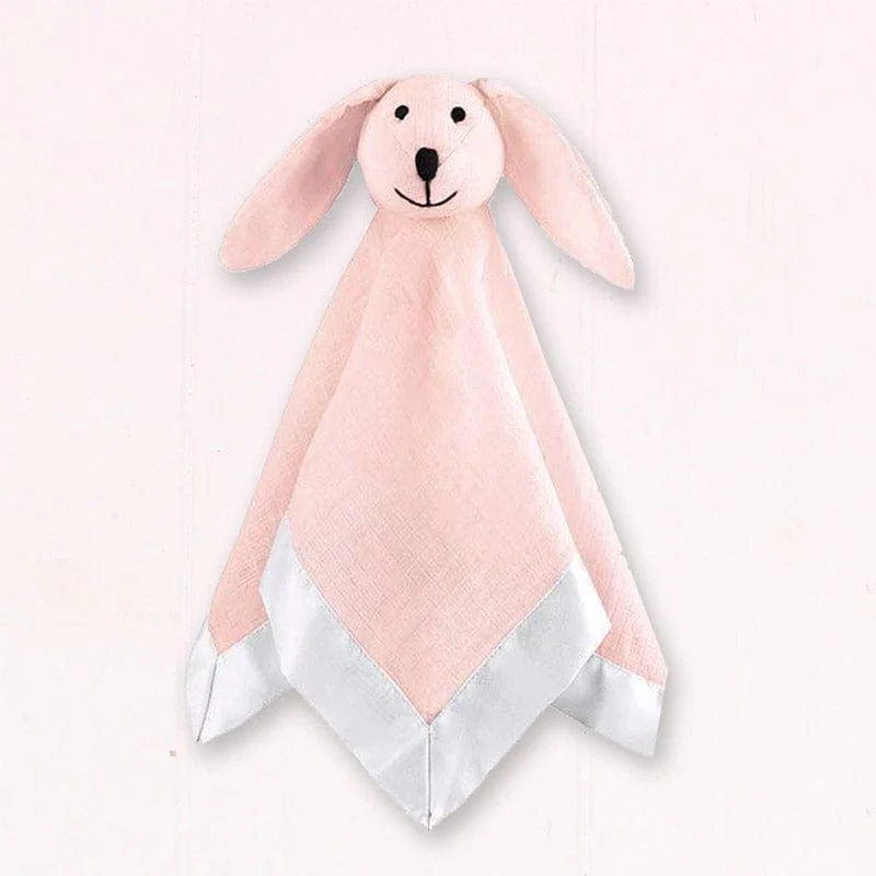 aden + anais Bunny Lovey Comfort Blanket - Pink