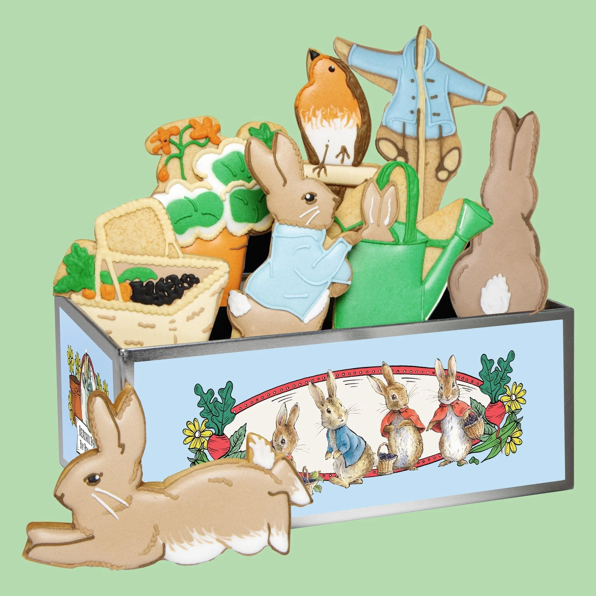 Beatrix Potter Biscuit Tin by Biscuiteers