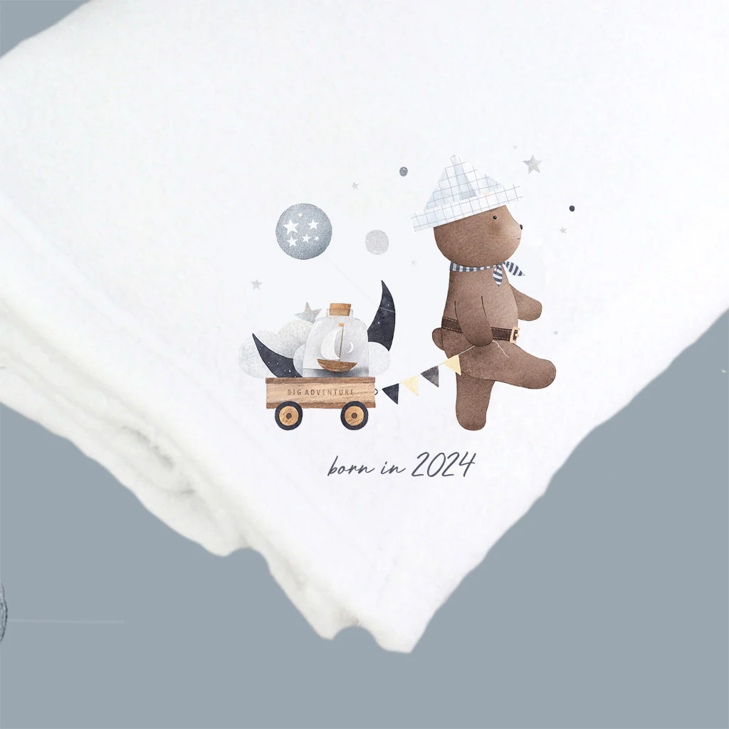 'Born in 2024...Let The Adventures Begin' Gift Set - Image 3