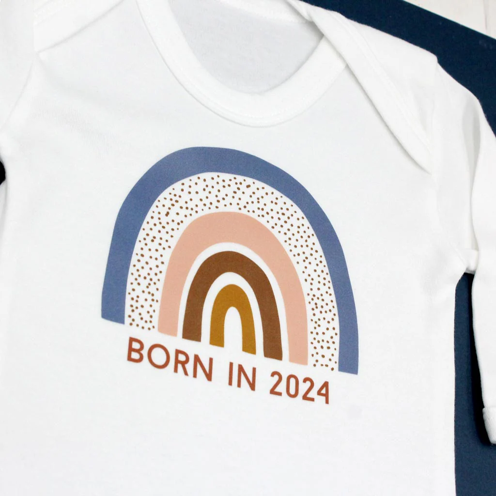 Born in 2024 Rainbow Baby Gift Set - Image 2