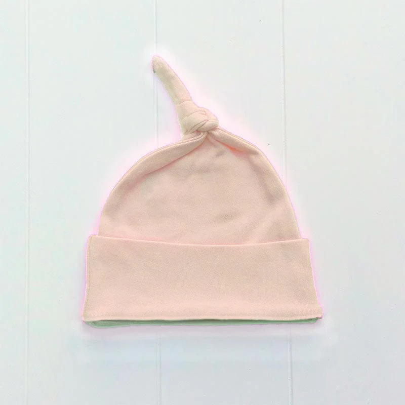 Newborn Baby Girls Outfit Set Blush Pink - Image 4